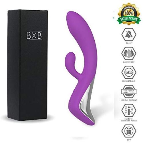 Désir | Triple Pleasure Magic Wand Massager | Wireless and Waterproof | Powerful Rabbit Design for Woman (Violet)