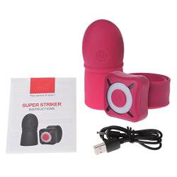 YUXINHER Remote-7 Mode-Silicone-Penis-Head-Teaser-Dido -Víbrátor s-Massager-Male-ŝe-x-Toy - Rose