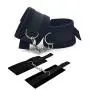 Foreen 11Pcs Bondage Restraint Vibrator Handcuff Whip Collar, SM Adult Games, SM Bondage Sets Restraint Kits, Sex Toys for Women, Men, Couples, Lovers Black 11 pcs Set Foreen 11Pcs Bondage Restraint Vibrator Handcuff Whip Collar, SM Adult Games, SM Bondage Sets Restraint Kits, Sex Toys for Women, Men, Couples, Lovers Black 11 pcs Set