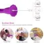 Thrusting Tongue Vibrator with Powerful Thrusting Actions 10 Vibration Modes for G Spot Clitoris Stimulation, UTIMI Waterproof Dildo G-spot Vibrator Personal Sex Toy for Women, Rechargeable Purple Thrusting Tongue Vibrator with Powerful Thrusting Actions 10 Vibration Modes for G Spot Clitoris Stimulation, UTIMI Waterproof Dildo G-spot Vibrator Personal Sex Toy for Women, Rechargeable Purple