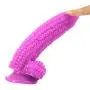 MLSice Big Dildo Suction Cup Fake Penis Corn Dick Sex Toys for Women Particle Surface Vagina Stimulate Anal Beads Butt Plug Dong Sex Shop 20-4.2 cm - Purple