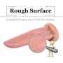 MLSice Anal Plug Realistic Tongue Lick Tease Dildo Butt Plug Vagina G Spot Clitoral Stimulate Flirt Foreplay Sex Toys Oral Sex Erotic Products Rough Surface for Women Lesbian - Skin