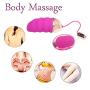 10 Modes USB Rechargeable Desgin Wireless Mini Massager, Powerful Waterproof Women Personal Small, Deep Muscle Relaxation