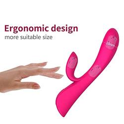 iBall G Spot Rabbit Vibrator with APP Control for Clitoris Stimulation, Powerful Wand Massager Cordless Rechargeable with 3 Motors, Thrusting Dildo 8 inch for Women Masturbation and Couple