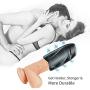 Male Masturbators Penis Training Vibrator - Adorime Sexual Endurance Prolonging Toy 10 Modes Waterproof Masturbation Penis Head Glans Trainer Massager Sex Toys for Improving Men’s Erection Durability