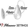 LeLuv Pussy Vacuum Pump with Vibrating Clitoral Tickler Cup