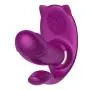 Heating Wireless Remote Control Vibrantor Silicone Waterproof USB Rechargeable 9-Frequency Wearable Toys for Women Couples(Purple) Heating Wireless Remote Control Vibrantor Silicone Waterproof USB Rechargeable 9-Frequency Wearable Toys for Women Couples(Purple)