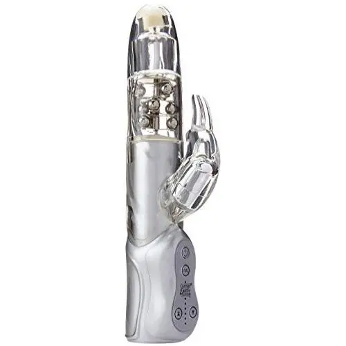 California Exotics Advanced Jack Rabbit Vibrator, 5 Inch, Waterproof, Clear California Exotics Advanced Jack Rabbit Vibrator, 5 Inch, Waterproof, Clear