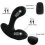 LEVETT Anal Plug Vibrator Male Prostate Massager Waterproof Personal Electric Massager Anal Sex Toys for Men and Couple (8+3 Stimulation Modes)