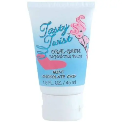 Tasty Twist Mint Chocolate Chip Edible Orgasm Enhancer Cream 1 Oz Tasty Twist Mint Chocolate Chip Edible Orgasm Enhancer Cream 1 Oz