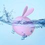 Sucking Rabbit Toys-USB Charging Silent Waterproof (Purple)