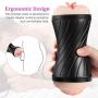 Masturbation Sleeve Toy Male Masturbators Blow Job Stroker with Realistic Vagina and Mouth,Utimi Men Double Sided Pocket Pussy for Intense Stimulation
