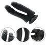 TTQQJJ 7.5 Inch Super Powerful Huge Flesh Lifelike Big Monster Waterproof Flexible Hands Free with Strong Cuction Cup for Women - Black - Yuanshengmujiang1.2