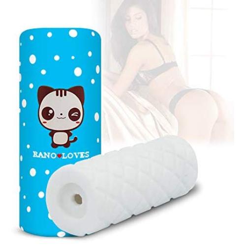 Male Masturbator with Tight Vagina 3D Realistic Silicone Virgin Pussy Adult Products Love Doll Sex Toys Pocket Pussy for Men Masturbation (Blue)