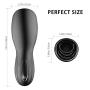 Male Masturbator 10 Vibration Mode, Electric Penis Stimulation Vibrator, Mini Waterproof Non-Slip Silicone TPE and Multi-Nipple Inner Texture Men Pleasure Masturbation Toy
