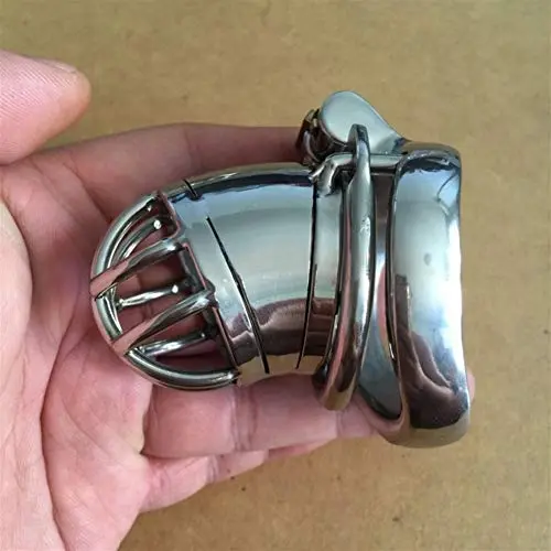 Chástí-ty Device, Cǒck Lock, Pěnǐs Lock Ring Stainless Steel Metal Men Hypoallergenic Ergonomic Design Chasteness Device Anti-Off T-Shirt Belt - 313 (Size : 50mm) Chástí-ty Device, Cǒck Lock, Pěnǐs Lock Ring Stainless Steel Metal Men Hypoallergenic Ergonomic Design Chasteness Device Anti-Off T-Shirt Belt - 313 (Size : 50mm)
