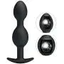 Toysdance Silicone Butt Plug with Metal Ball Inside Anal Muscles Training Double Anal Balls Toysdance Silicone Butt Plug with Metal Ball Inside Anal Muscles Training Double Anal Balls