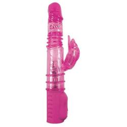 NS Novelties Bunnytron Thruster Vibe, Pink, 12.7 Ounce