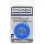 Doc Johnson Titanmen Silicone Cock Rings Double Pack, Blue Doc Johnson Titanmen Silicone Cock Rings Double Pack, Blue