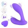 XINGHAOYA Male Vibrating Prostate Massager Anal Sex Toys 2 Powerful Motors and 10 Stimulate Patterns-Wireless Remote Anal Vibrator Butt Plug for Unisex Men (Purple)