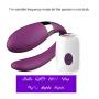 Vibrator Waterproof with a Quiet Double Vibration Mode, magnetically Rechargeable Toy for Couple Games, Wireless Remote Control