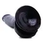 Basix 9-Inch Suction Cup Dildo, Black and JO H20 Water Based Lube (1oz) Basix 9-Inch Suction Cup Dildo, Black and JO H20 Water Based Lube (1oz)