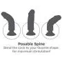Pipedream Products King Cock 10 Inch Vibrating Cock with Balls, Brown