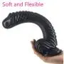 Realistic Ripple Dildo Novelties Huge Dildo Cock Penis with Flared Suction Cup Vaginal G-spot Anal Stimulating Massager Sex Toy Realistic Ripple Dildo Novelties Huge Dildo Cock Penis with Flared Suction Cup Vaginal G-spot Anal Stimulating Massager Sex Toy