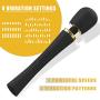 Tracy’s Dog Cordless Ultra Wand Massager with Three Silicon Stimulating Attachment,10 Powerful Vibration Patterns Luxury Vibrator Kits Sex Toys Gift for Women Couple