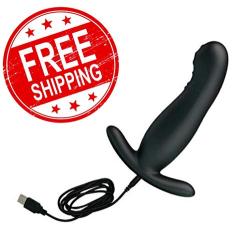 Perfect Finger Rechargeable Silicone Tickling Massager Plug Probe Toy Btime4043