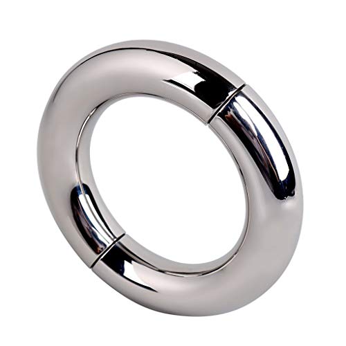 LLFX 100% Waterproof Metal Stainless Steel Mens Pénis Exercise Delay Ring is Not Easy to Rust Detachable T-Shirt Backpack (Size : L)