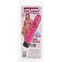 California Exotics Houston Pink Leopard Vibrator, 6.5"