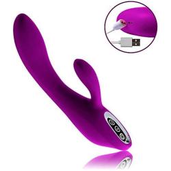 Multi-Functiοn Powerful Waterproof UltrαPremium Silicοne Vibratοr with Rapid Charging Cable