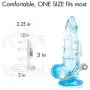 Doctor Loves SL-V2-0 Vibrating Dual Vibrating Cock Cage, Clear Doctor Loves SL-V2-0 Vibrating Dual Vibrating Cock Cage, Clear