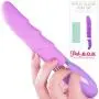 Silicone Rippled Vibrator for G Spot or Clit Stimulation Multi Function Strong Vibrations Sex Toy Silicone Rippled Vibrator for G Spot or Clit Stimulation Multi Function Strong Vibrations Sex Toy