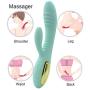 LED Personal Comfy Compact Power Massager Cable Rechargeable Waterproof Wireless Multiple Modes & Speeds For Treat Face, Neck, Shouders, Foots, Legs