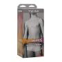 Doc Johnson Man Squeeze - Twink - Squeeze Plate for Precise Pressure - Twist End Cap to Control Suction - Discreet Premium Stroker - Male Masturbator, Ass, Vanilla