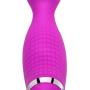 ARIRRA Licking Vibrator Tongue Oral Sex Toy Vibrator Blow Job Wand Massager 12 Speed Vibration and Suction