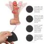 Valentines Day Gift Ď-Dîld`ɔ Powerful Wireless Remote Control Scene Props Vîb-Rát-Or Soft and Flexible Realistic Texture Vibration Couple Casual Toys (Color : Skin Color)