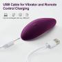 Mini Wearable Clitoris Vibrator with Remote Control, Luvkis G-spot Clitoral Anal Massager with 10 Vibration Modes and IPX7 Waterproof for Women and Couple Play-USB Rechargeable