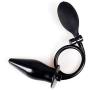 Meixx Inflatable Anal Plug Toys, Vaginal G-Spot Anal Toy, Portable Anal Butt Plugs Sex Toys Masturbation of Lgbts and women or Couples, Premium Silicone Fetish Anal Butt Plugs Anal Trainer Toys(Black)