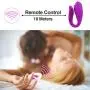 Vibrator for Couple,Rechargeable G spot & Clitoral Stimulator Vibrator with 10 Speed Dual Vibrations.Wireness Remote Control Sex Toy for Women Fun