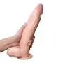 Soft and Comfortable 11.6 inch Realistic Massage Waterproof with Handsfree Suction Cup (Flesh)