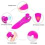 Cli^torial Sucking Toy for Women with 12 Sucking Modes Tongue Simulator Vibrating Toy Wearable Vibrant Toy for Women Pleasure