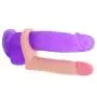Realistic Dildo Cock Ring - Anal Penetration Erection Enhancer Sex Toy Realistic Dildo Cock Ring - Anal Penetration Erection Enhancer Sex Toy