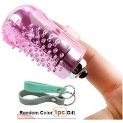 Finger Vibrator, Salovin, Mini Finger Sleeve, Waterproof, Body Massage