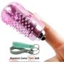 Finger Vibrator, Salovin, Mini Finger Sleeve, Waterproof, Body Massage
