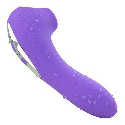 JINZHI Sucking Massage for Women - USB Rechargeable - 20 Speeds Vibrating - 10 Speeds Sucking