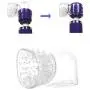 Massage Accessories Massager Attachment Head Caps Attachments Silicone Accessory -Two Different Styles (Clear) Massage Accessories Massager Attachment Head Caps Attachments Silicone Accessory -Two Different Styles (Clear)