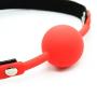 Ball Gag Silicone Red Gag